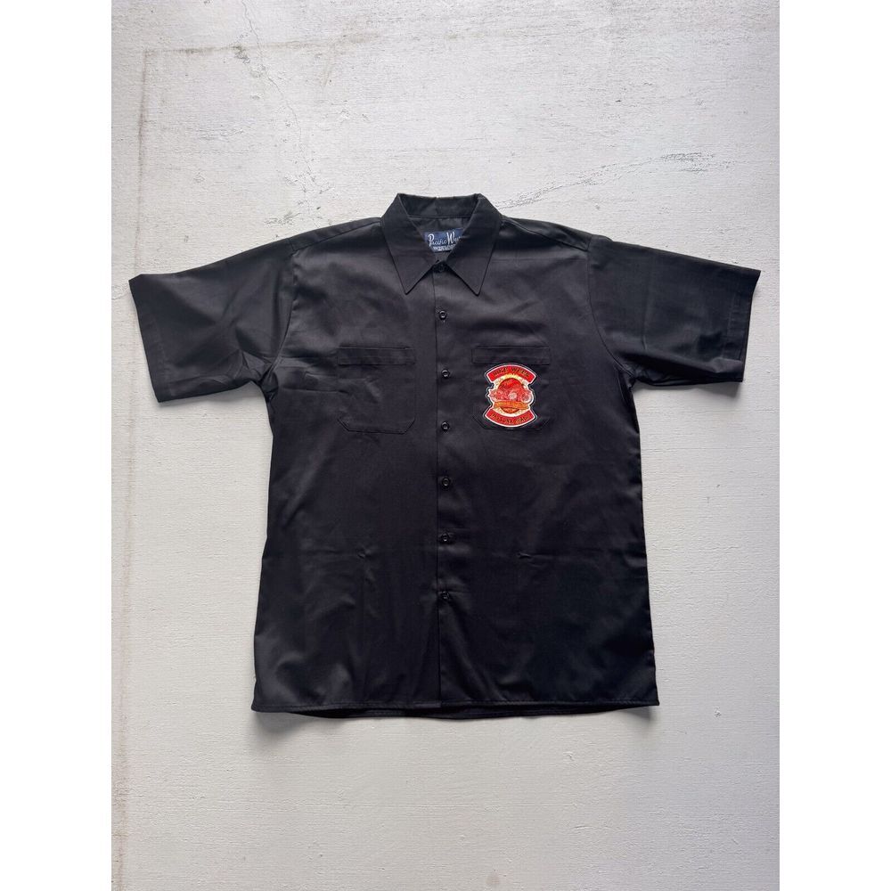 PACIFIC WEST Men's XL 2012 Daytona‎ Beach Motorcycle Bike Week Button Up Shirt